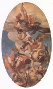 VERONESE (Paolo Caliari) Jupiter Smiting the Vices (mk05) oil